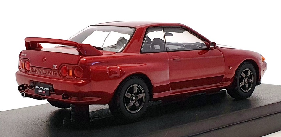 Kyosho 1/43 Scale 08361R - Nissan Skyline GT-R (BNR32) - Met Red
