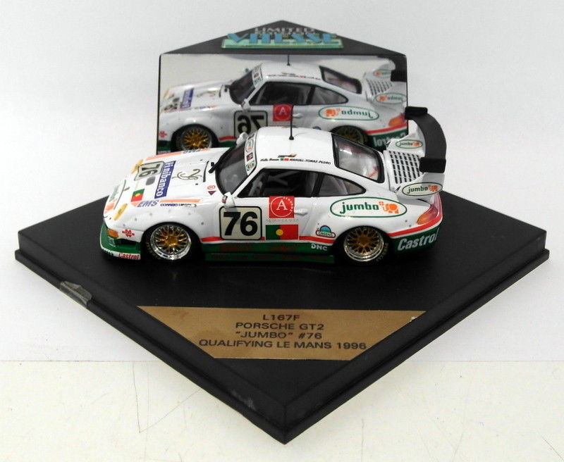 Vitesse Models 1/43 Scale L167F - Porsche GT2 Jumbo #76