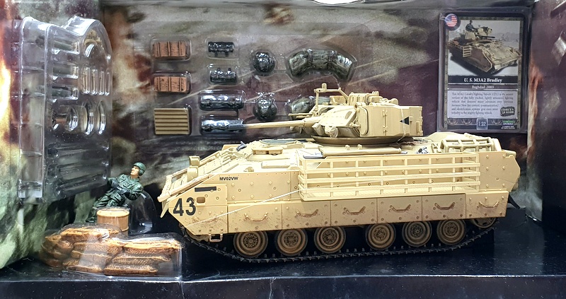 Forces Of Valour 1/32 Scale 80202 - US M3A2 Bradley Baghdad 2003