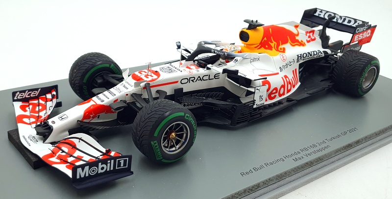 Spark 1/18 Scale 18S605 F1 Red Bull Honda RB16B #33 Turkish 2021 Verstappen