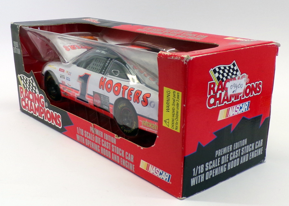 Racing Champions 1/18 Scale 09400 - Pontiac Stock Car #1 Hooters Rick Mast