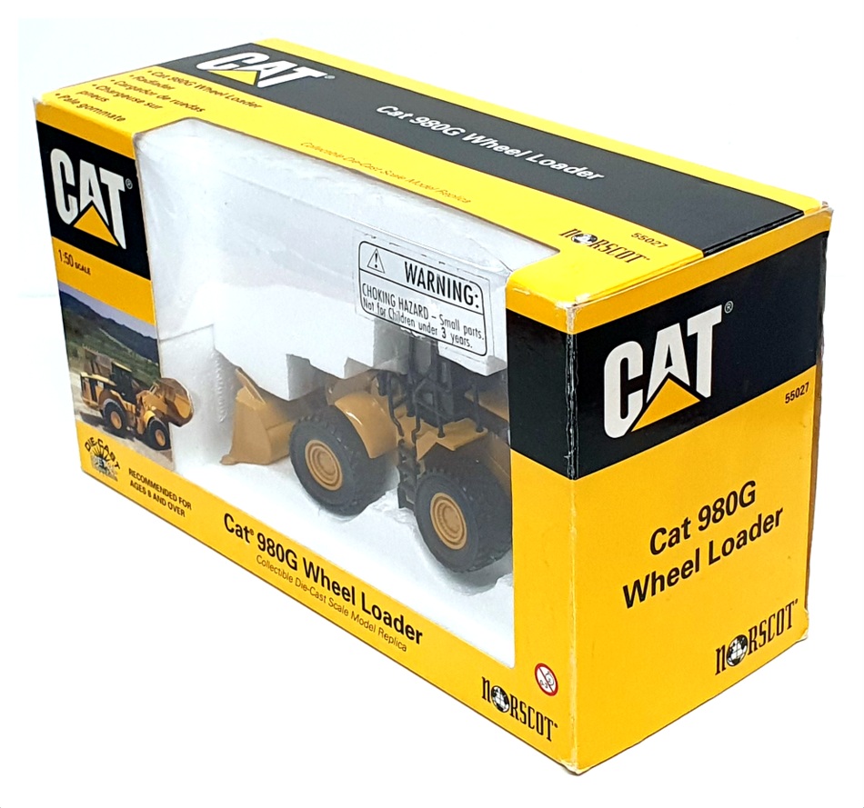Norscot 1/50 Scale Diecast 55027 - CAT 980G Wheel Loader