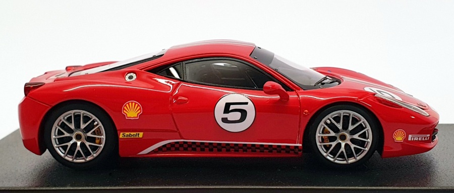 Look Smart 1/43 Scale LS385A - Ferrari 458 Italia Challenge #5 Rosso Corsa