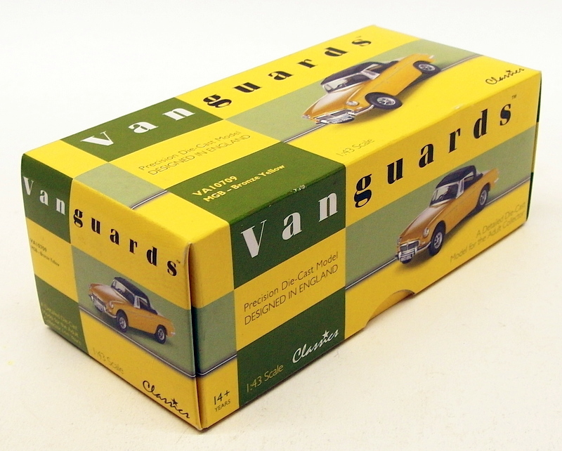 Vanguards 1/43 Scale Diecast VA10709 - MGB - Bronze Yellow | eBay