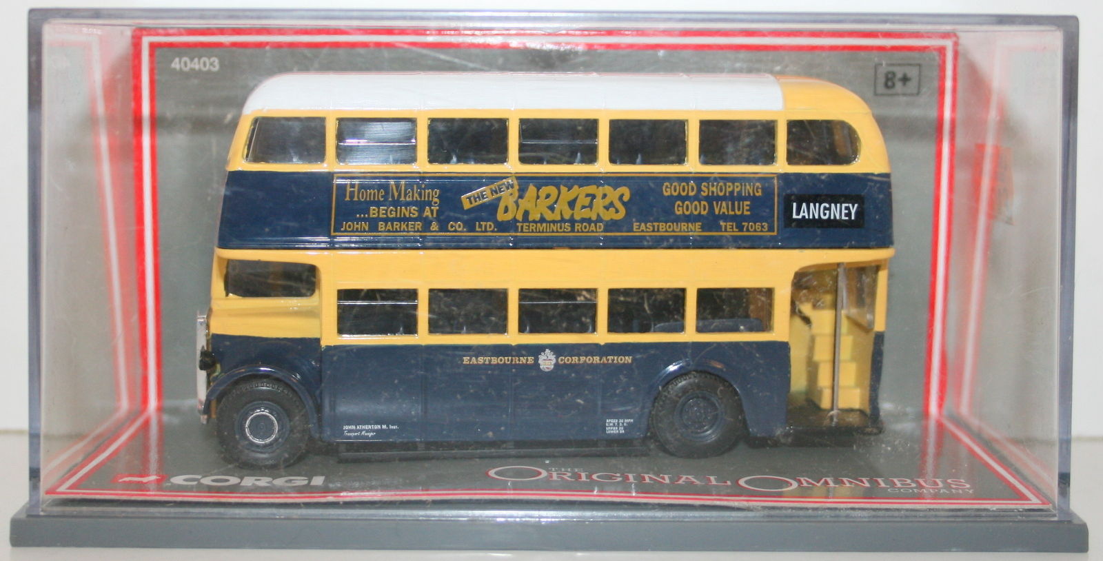 CORGI 1/76 - 40403 AEC REGENT II EASTBOURNE CORPORATION TRANSPORT