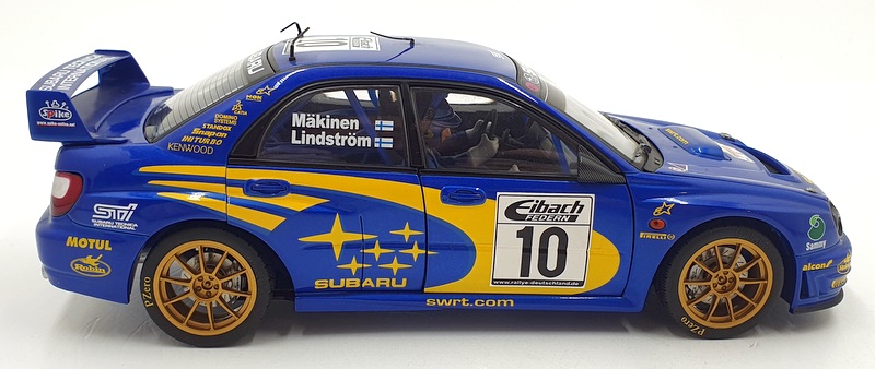 Autoart 1/18 Scale Diecast 80293 - Subaru Impreza WRC 2002 #10 T