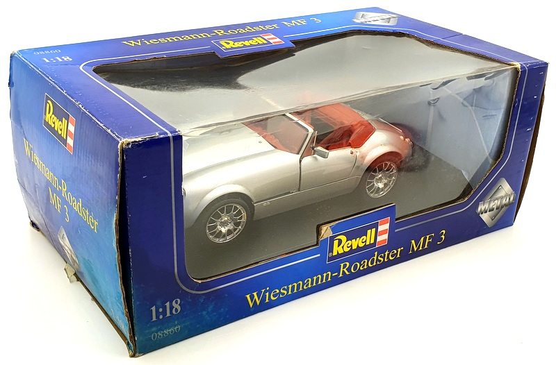 Revell 1/18 Scale Diecast 08860 - Wiesmann-Roadster MF 3 - Silver