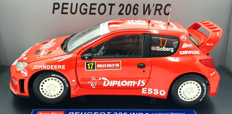 Sun Star 1/18 Scale Diecast 3862 - Peugeot 206 WRC Wales 2004 H.Solberg