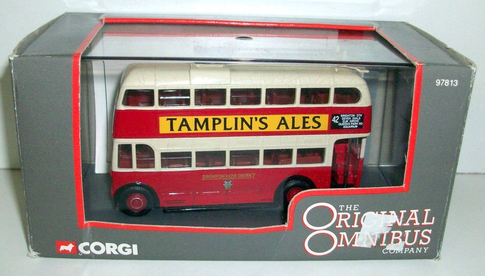 CORGI 1/76 - 97813 BUT 9611T BRIGHTON CORPORATION TRANSPORT