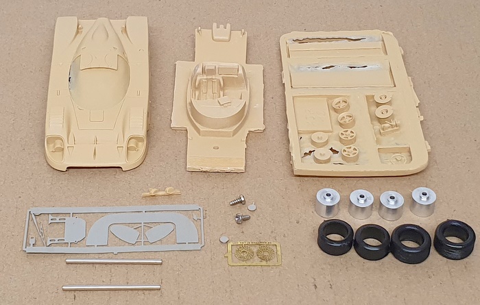 Provence Moulage Jaguar D-Type Le Mans 1957 #17 Kit Bausatz 1/43