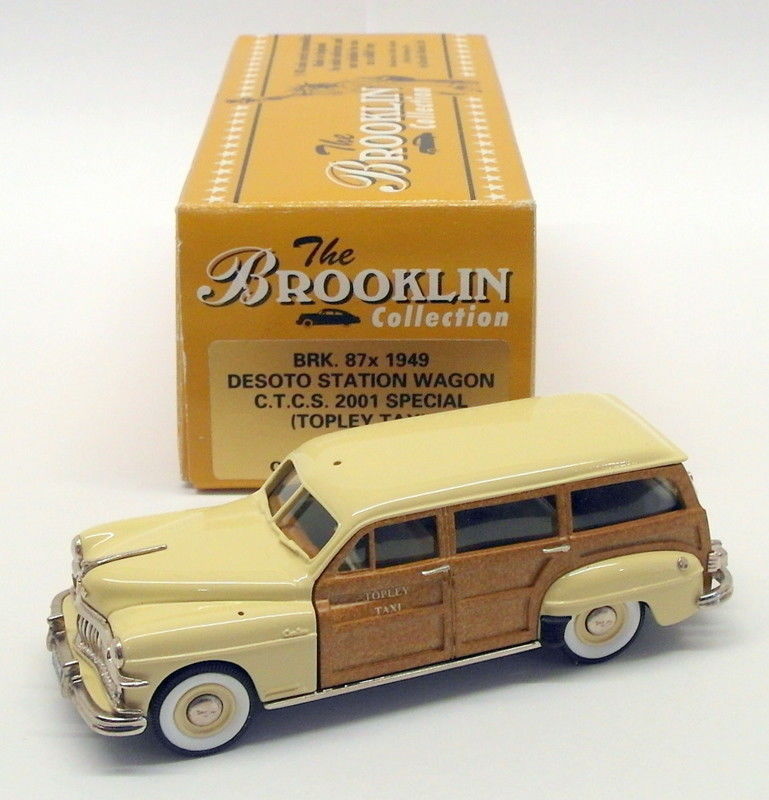 Brooklin Models 1/43 Model Car BRK87 002 - 1949 Desoto Station Wagon 1 Of 275