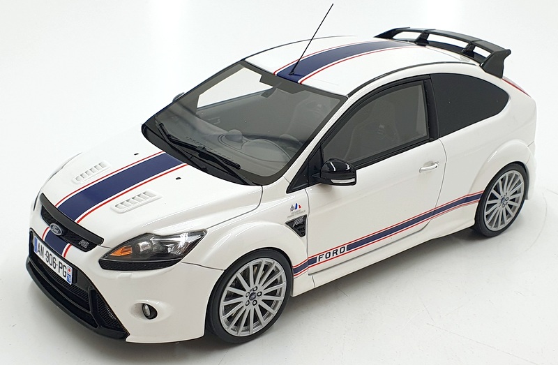Otto Mobile 1/18 Scale Resin OT1009 - Ford Focus RS MK2 Le Mans Edition - White