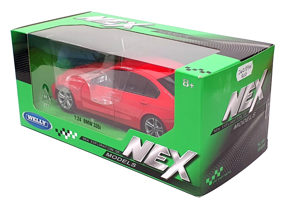 Welly NEX 1/24 Scale Diecast 24039W - BMW 335i - Red