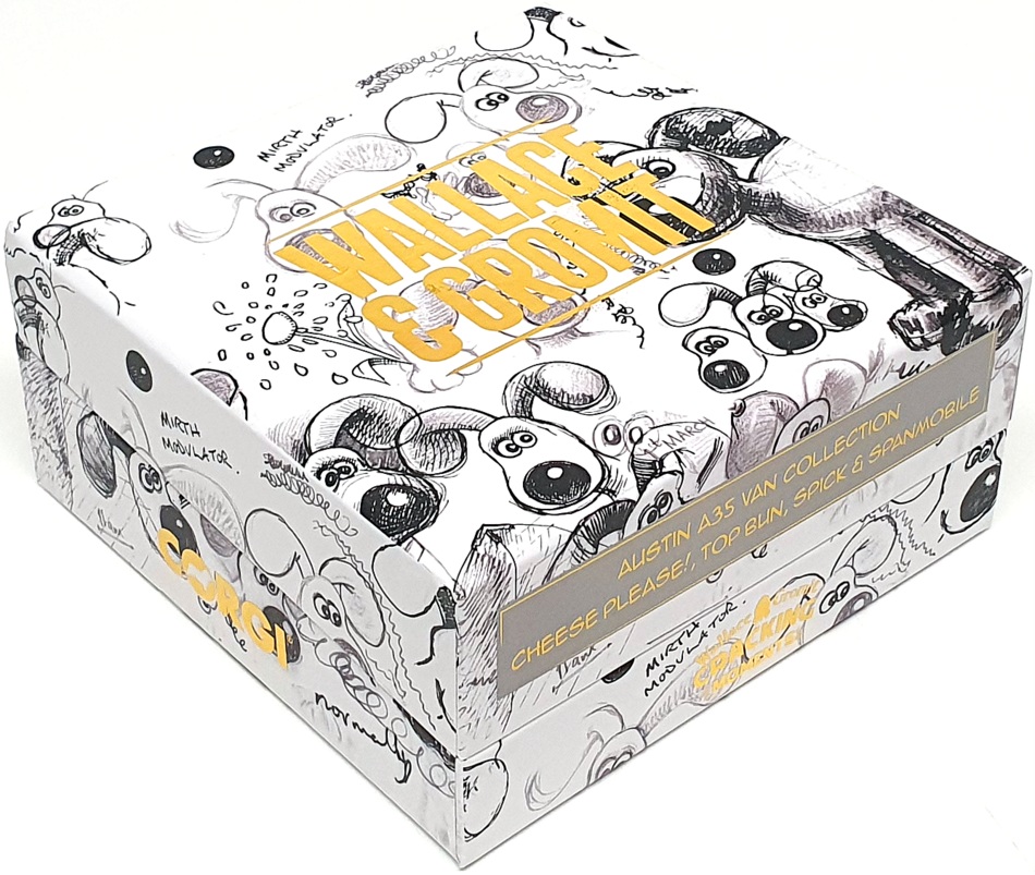 Corgi 1/43 Scale CC80505 - Wallace & Gromit Austin A35 Collection Corgi 1/43 Scale CC80505 - Wallace & Gromit Austin A35 Collection