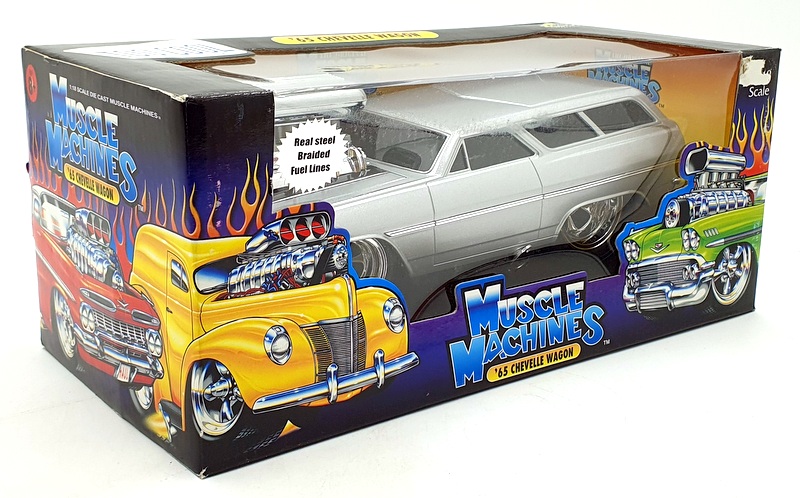 Muscle Machine 1/18 Scale Diecast 71166 - 1965 Chevrolet