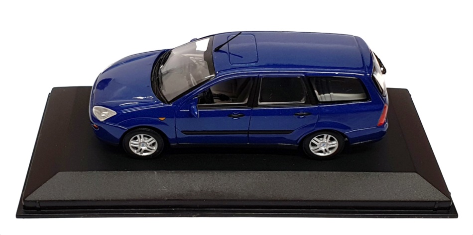 Miniature Ford Focus Break 1998 Rouge 1:43 Maxichamps - Modèle Stand, Portes Fixes (Neuf)