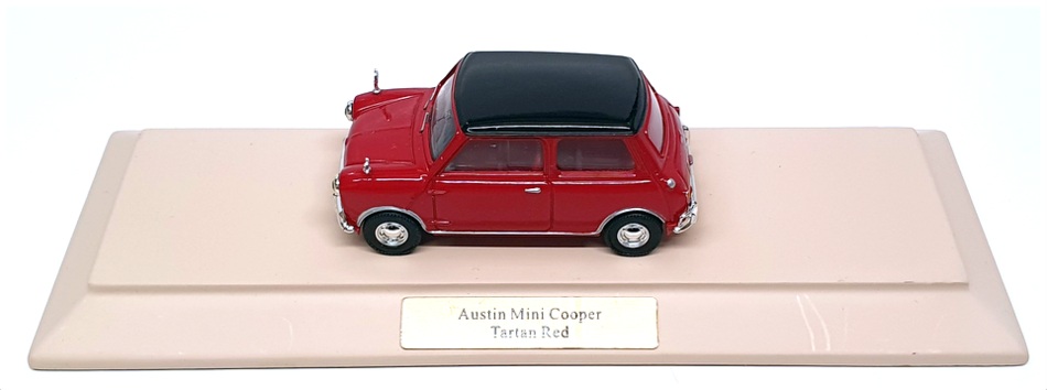 Corgi 1/43 Scale AN02528 - 1961 Austin Mini Seven Cooper - Tartan Red