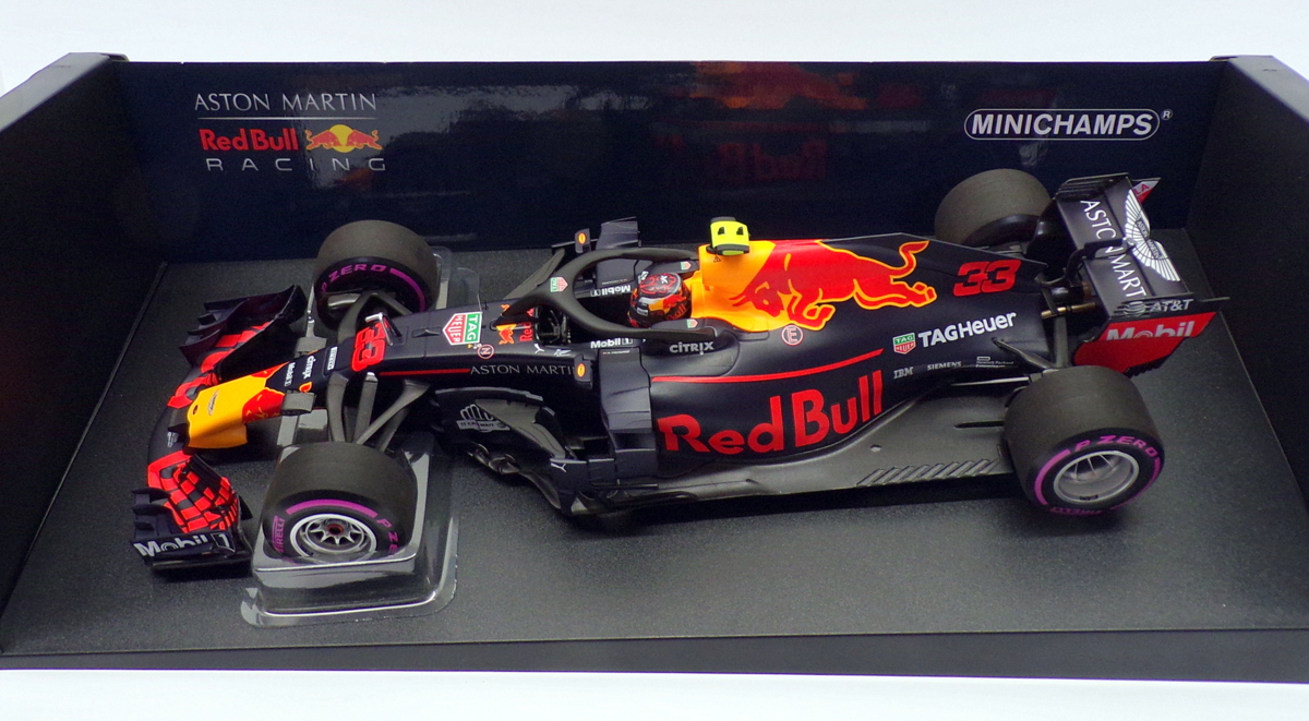 MINICHAMPS 1/18 レッドブル RB14 フェルスタッペン メキシコGP 2018