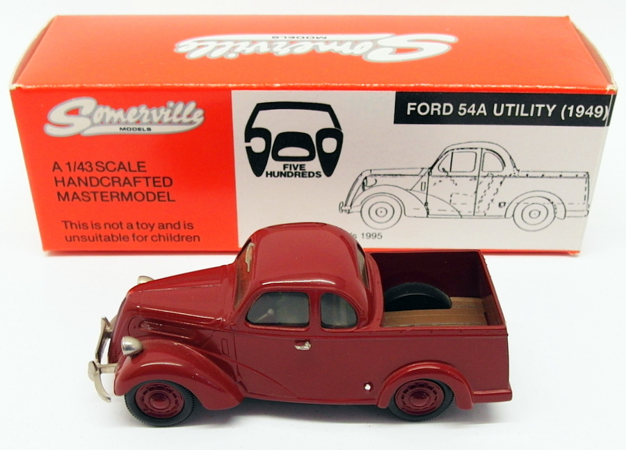 限定品 Somerville Models 1/43 1949 Ford 54A Somerville Models 1/43 Scale 501 - 1949 Ford 54A Utility - 1 Of