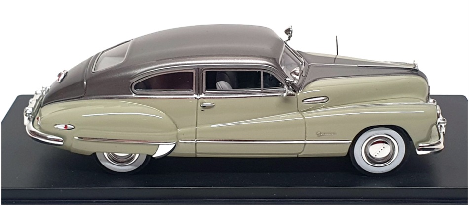 Goldvarg 1/43 Scale GC-058A - 1948 Buick Roadmaster Coupe - Cumulus Gray