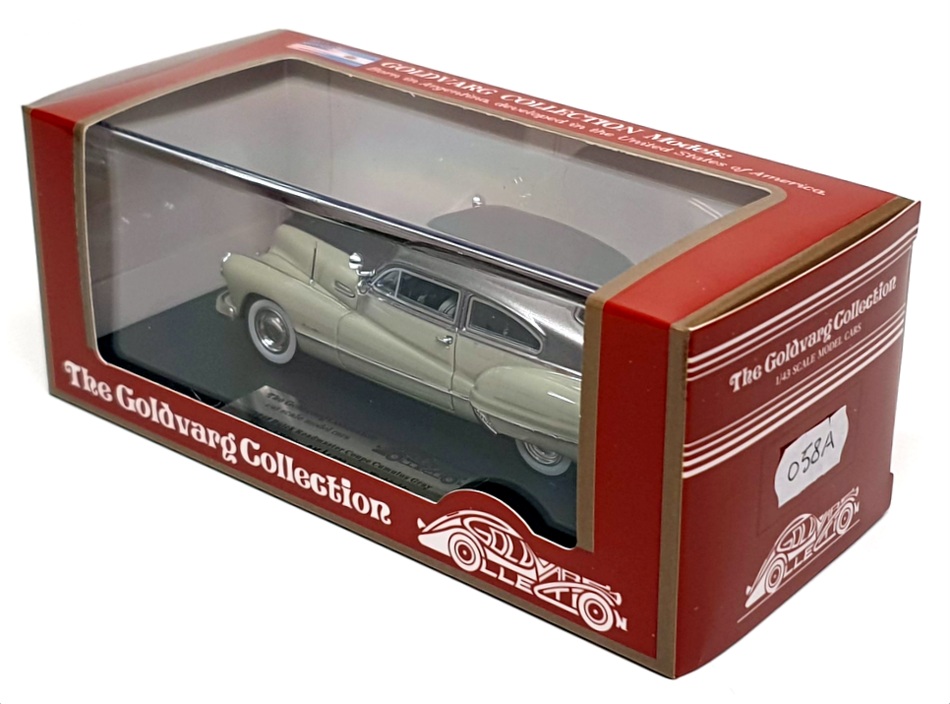 Goldvarg 1/43 Scale GC-058A - 1948 Buick Roadmaster Coupe - Cumulus Gray