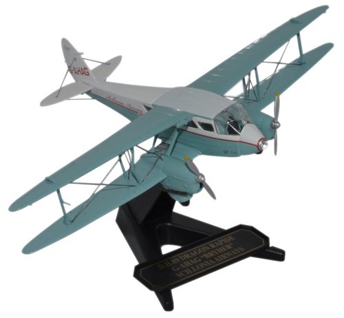 Oxford Diecast 1/72 Scale 72DR012 - DH Dragon Rapide G AHAG Scillonia Airways