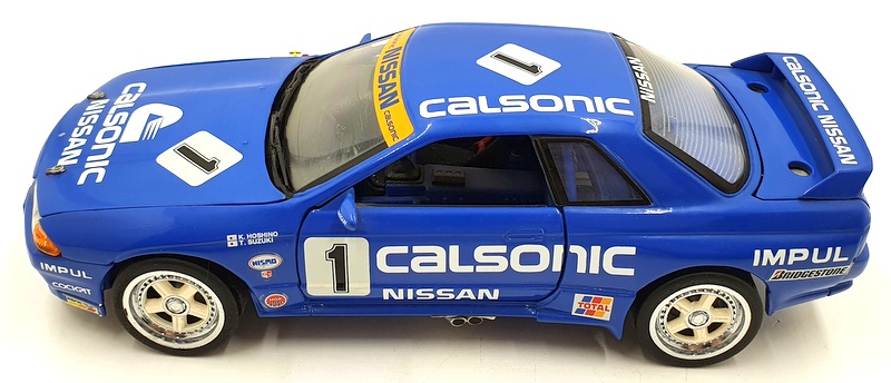 Kyosho 1/18 Scale Diecast - 7002.12000 Calsonic Nissan Skyline GTR - Blue