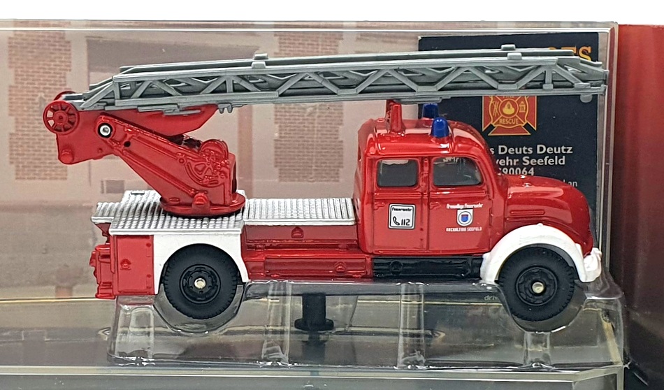 Corgi Appx 10cm Long CS90064 - Magirus Deuts Deutz Feuerwehr Seefeld