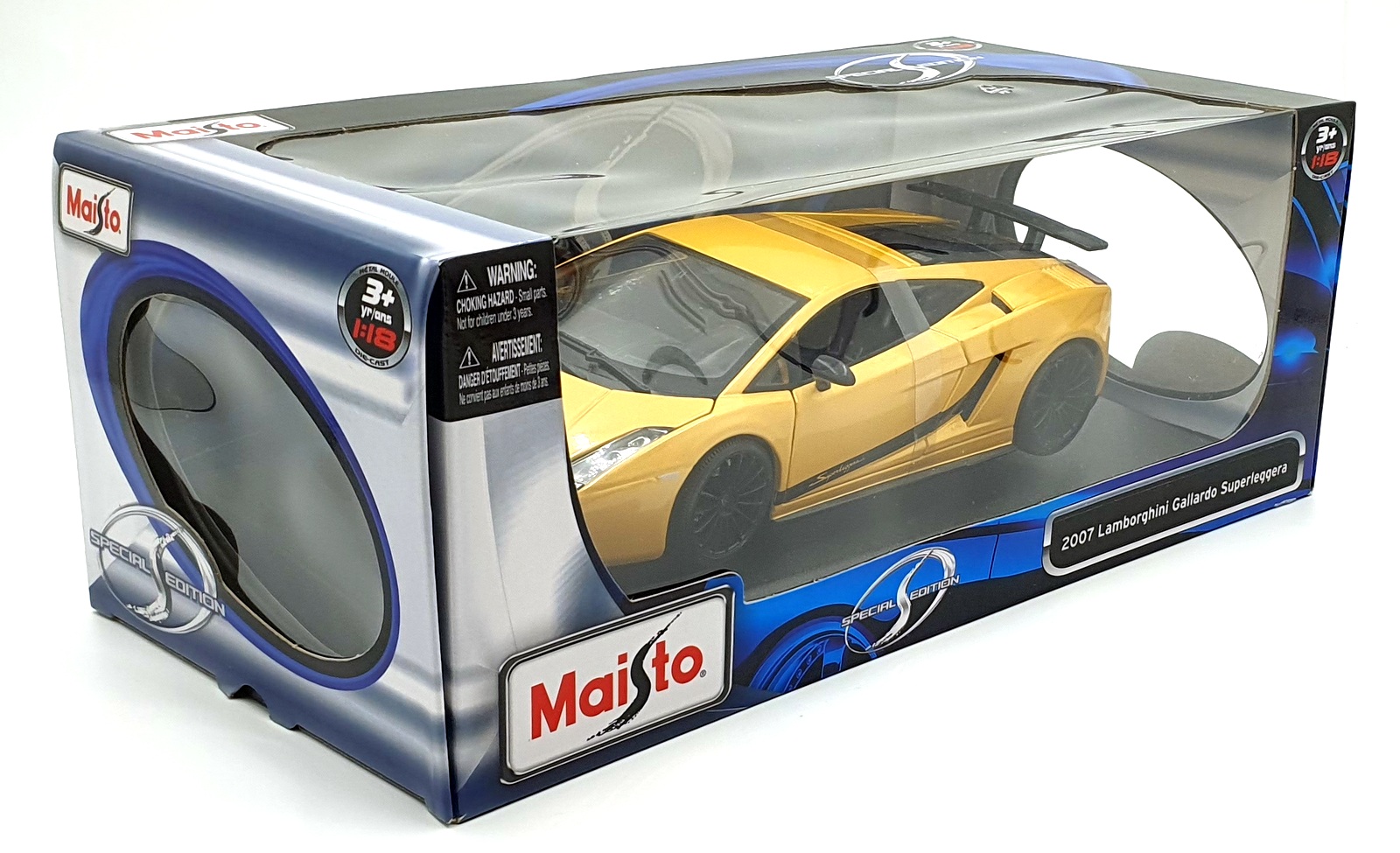 Maisto 1/18 Scale 31149 - 2007 Lamborghini Gallardo Superleggera