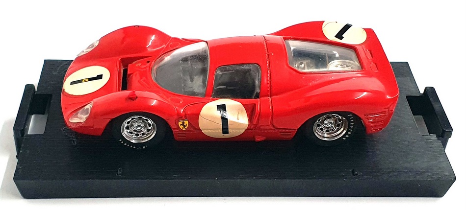 Brumm 1/43 Scale R157 - 1966 Ferrari 330 P3 Race Car #1 - Red