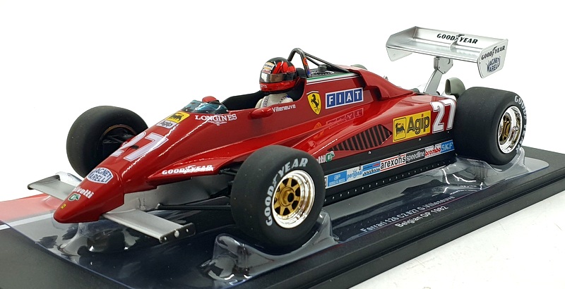 Ferrari 126 C2 ミニカー 27 Model Car Group 1/18 Scale MCG18629F - Ferrari 126 C2 #27