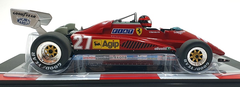 1/18 フェラーリ 126C2 #27 ベルギーGP1982 G.ヴィルヌーブ 1/18 フェラーリ 126C2 ベルギーGP 1982 #27 ジル・ヴィルヌーヴ