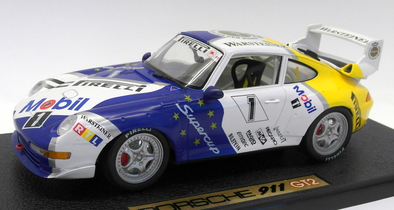 アンソン ANSON Porsche 911 GT2 ミニカー 1/18 Anson 1/18 Scale Diecast - 30332-W Porsche 911 GT2 Supercup