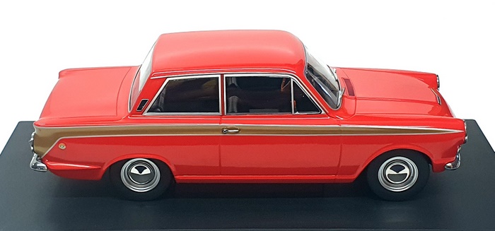 Model Car Group 1/18 Scale Diecast MCG18532 - Ford Lotus Cortina - Red