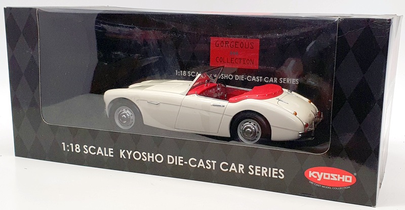未開封 KYOSHO オースチン ヒーリー 3000MK-1 1/18スケール 京商 ミニカー | 京商 オリジナル 1/18 オースチン ヒーレー 3000
