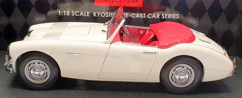 Kyosho 1/18 Scale 08141W - Austin Healey 3000 MK1 - White
