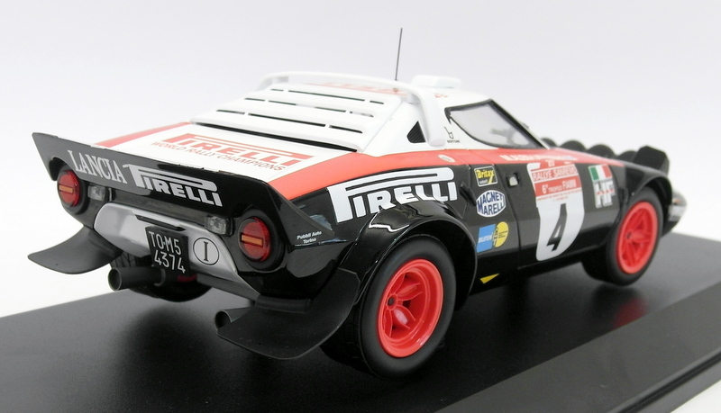 Minichamps 1/18 Scale Diecast - 155 781704 Lancia Stratos Rallye Win 1978