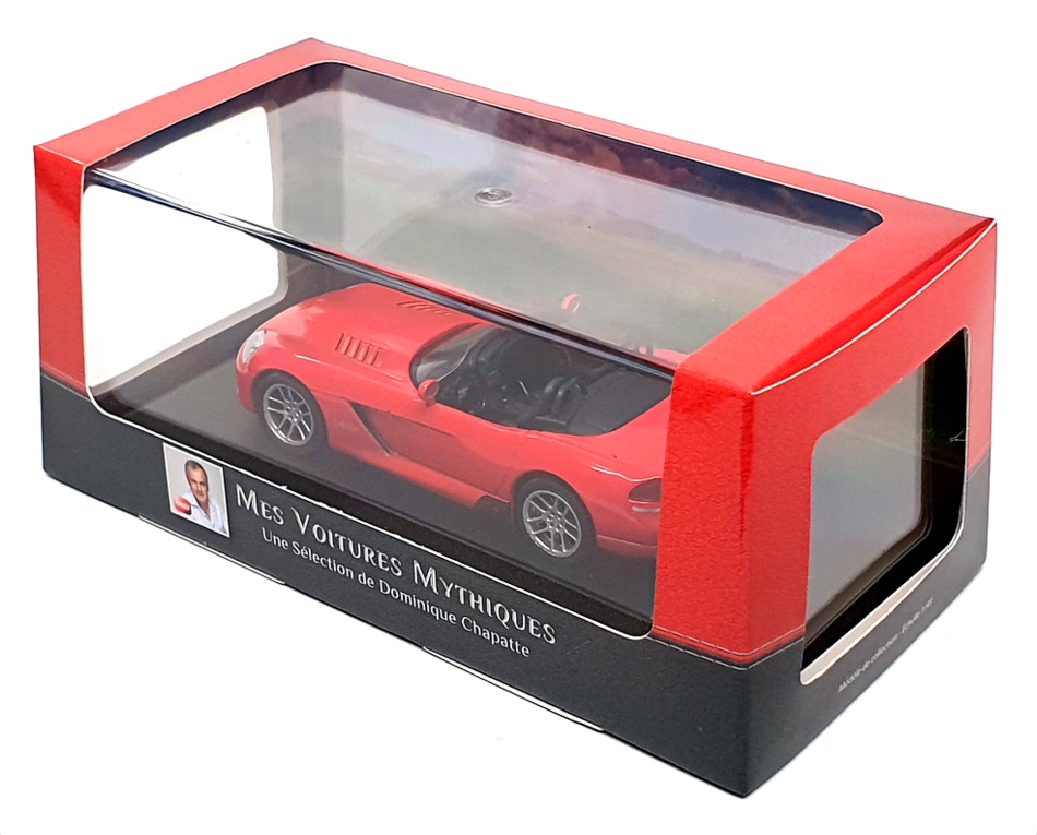 Atlas Editions 1/43 Scale 2 891 015 - 2003 Dodge Viper SRT-10 - Red