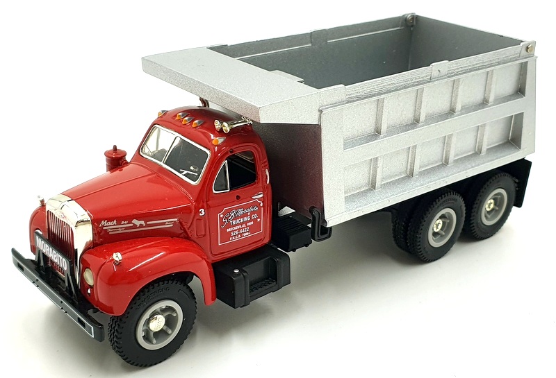 First Gear 1/34 Scale 19-1973 - 1960 B61 Mack Dump Truck S.B Morabito