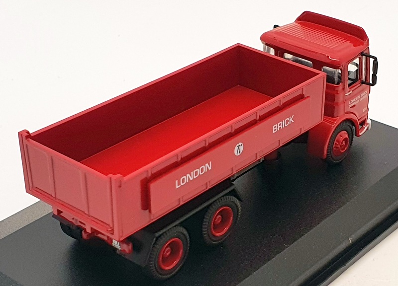 Oxford Diecast 1/76 76TIP005 - AEC Ergomatic Tipper London Brick Company - Red