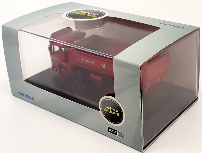 Oxford Diecast 1/76 76TIP005 - AEC Ergomatic Tipper London Brick Company - Red