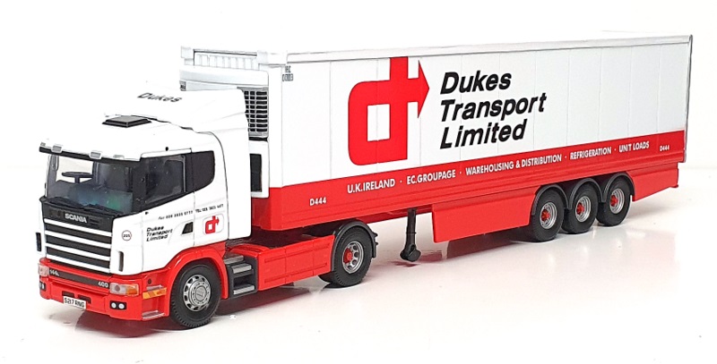 1:50 CORGI SCANIA トレーラー Corgi 1/50 Scale CC12202 - Scania Fridge Trailer (Dukes