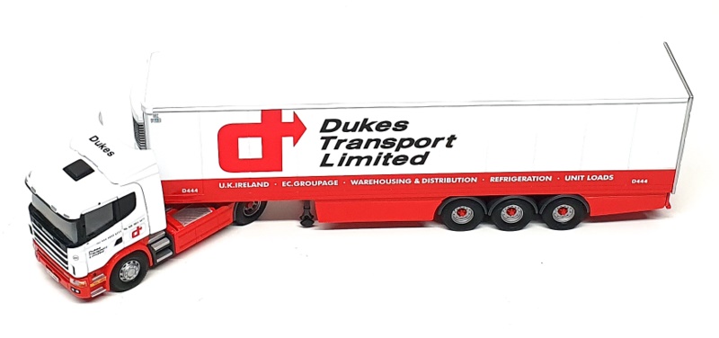 1:50 CORGI SCANIA トレーラー Corgi 1/50 Scale CC12202 - Scania Fridge Trailer (Dukes