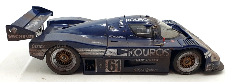 Exoto 1/18 Scale 19192FLP - 1987 Sauber-Mercedes C9 Kouros #61 Spa