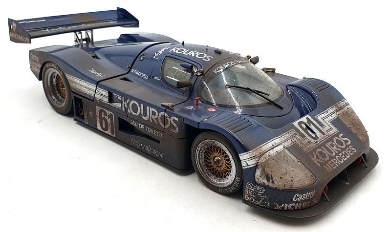 Exoto 1/18 Scale 19192FLP - 1987 Sauber-Mercedes C9 Kouros #61 Spa