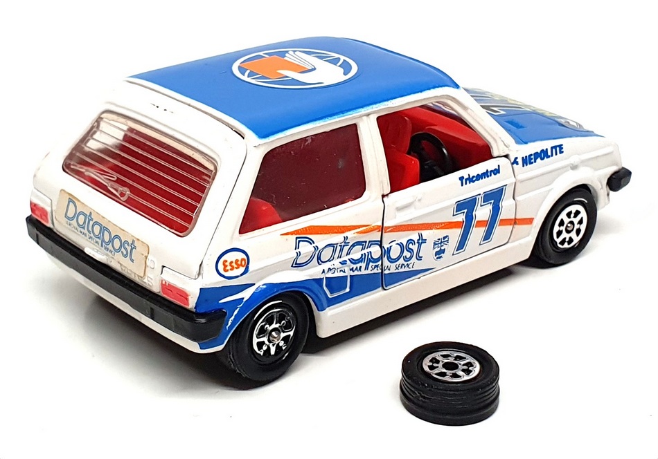 Corgi Appx 9cm Long Diecast 281 - Datapost Metro #77 - Blue/White