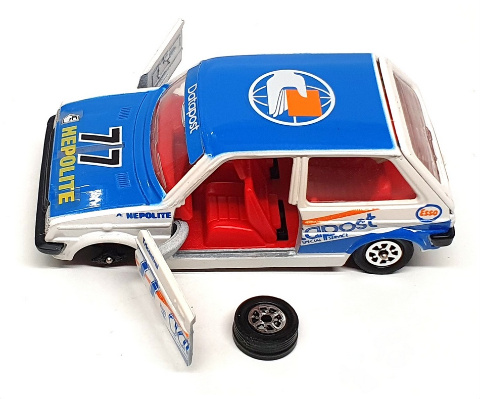 Corgi Appx 9cm Long Diecast 281 - Datapost Metro #77 - Blue/White