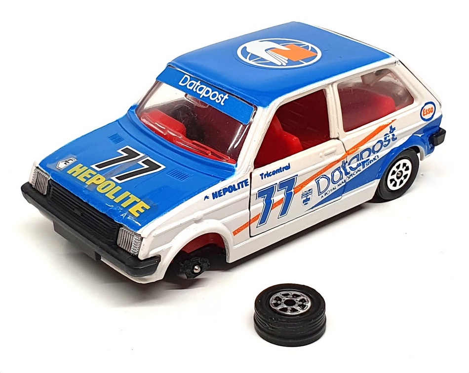 Corgi Appx 9cm Long Diecast 281 - Datapost Metro #77 - Blue/White