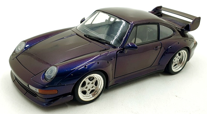 UT 1/18 Scale Diecast 7224R - Porsche 911 GT - Standox Blue/Purple