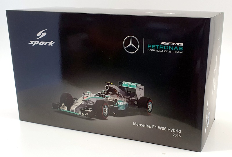 Spark 1/18 Scale 18S174 - 2015 Mercedes AMG W06 Hybrid #6 N